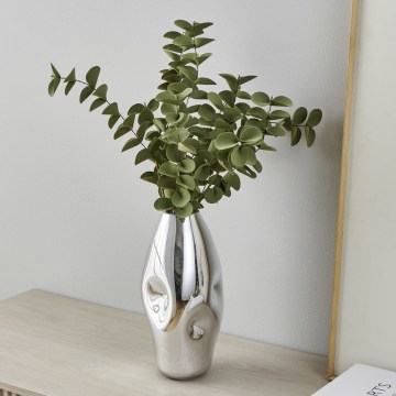 Eglo 421682 - Stikla vāze XIPORAI 28,5x14,5 cm spīdīga hroma apdare