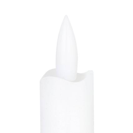 Eglo - KOMPLEKTS 2x LED Svece LED/1xAAA 24,5 cm balta