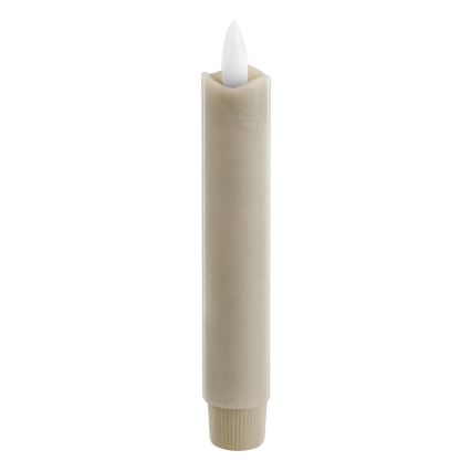 Eglo - KOMPLEKTS 2x LED Svece LED/1xAAA 15 cm bēša