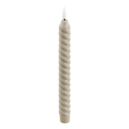 Eglo - KOMPLEKTS 2x LED Svece LED/1xAAA 24,5 cm bēša