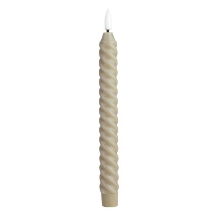 Eglo - KOMPLEKTS 2x LED Svece LED/1xAAA 24,5 cm bēša