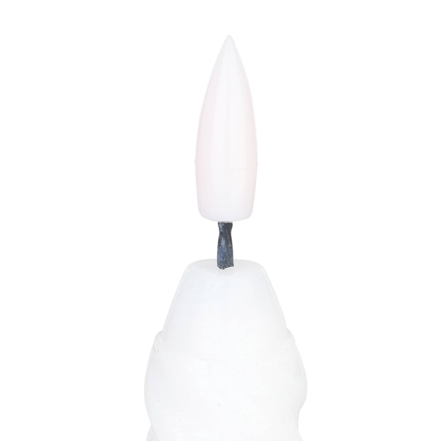 Eglo - KOMPLEKTS 2x LED Svece LED/1xAAA 25 cm balta