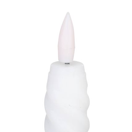 Eglo - KOMPLEKTS 2x LED Svece LED/1xAAA 15 cm balta