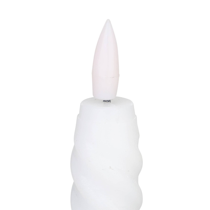Eglo - KOMPLEKTS 2x LED Svece LED/1xAAA 15 cm balta
