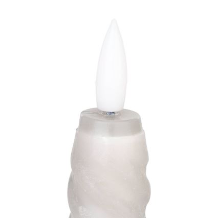 Eglo - KOMPLEKTS 2x LED Svece LED/1xAAA 15 cm pelēka