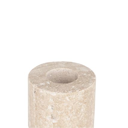 Eglo - Svečturis 5x5 cm bēša marmors/bēša