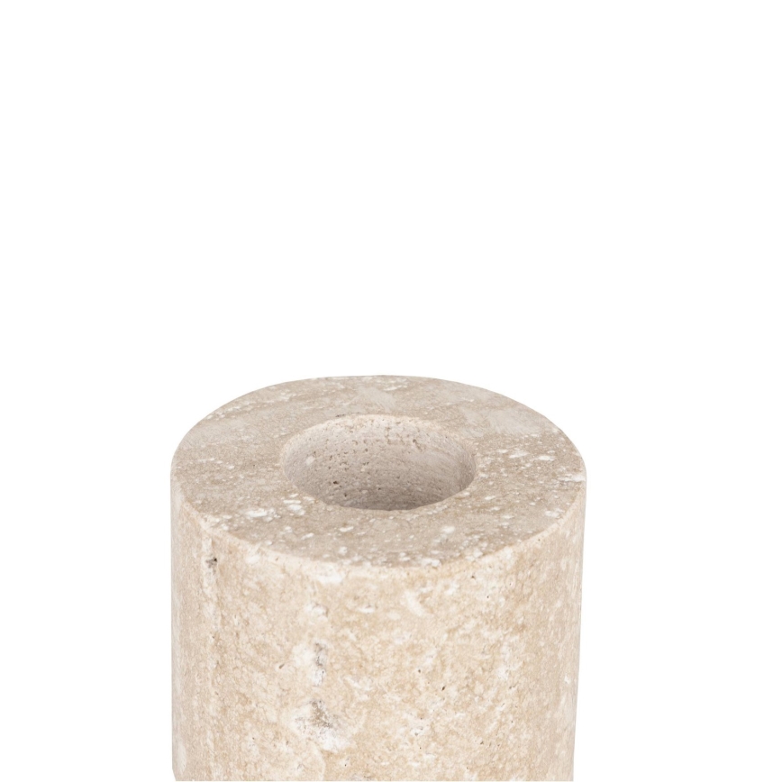 Eglo - Svečturis 5x5 cm bēša marmors/bēša