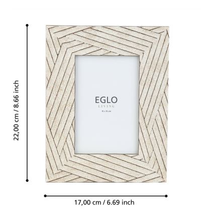 Eglo - Fotorāmis 10x15 cm bēša