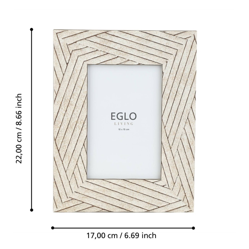 Eglo - Fotorāmis 10x15 cm bēša
