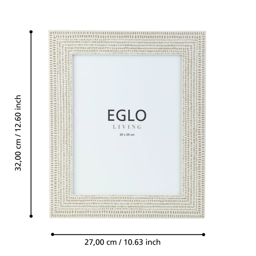 Eglo - Fotorāmis 20x25 cm krēmkrāsa