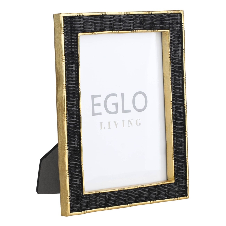 Eglo - Fotorāmis 13x18 cm melna/zelta