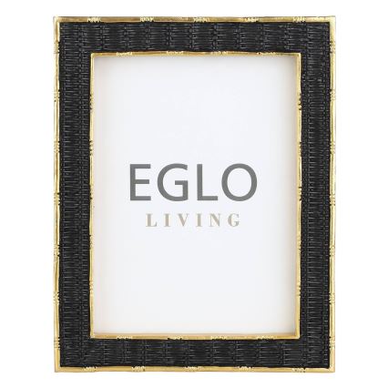 Eglo - Fotorāmis 13x18 cm melna/zelta