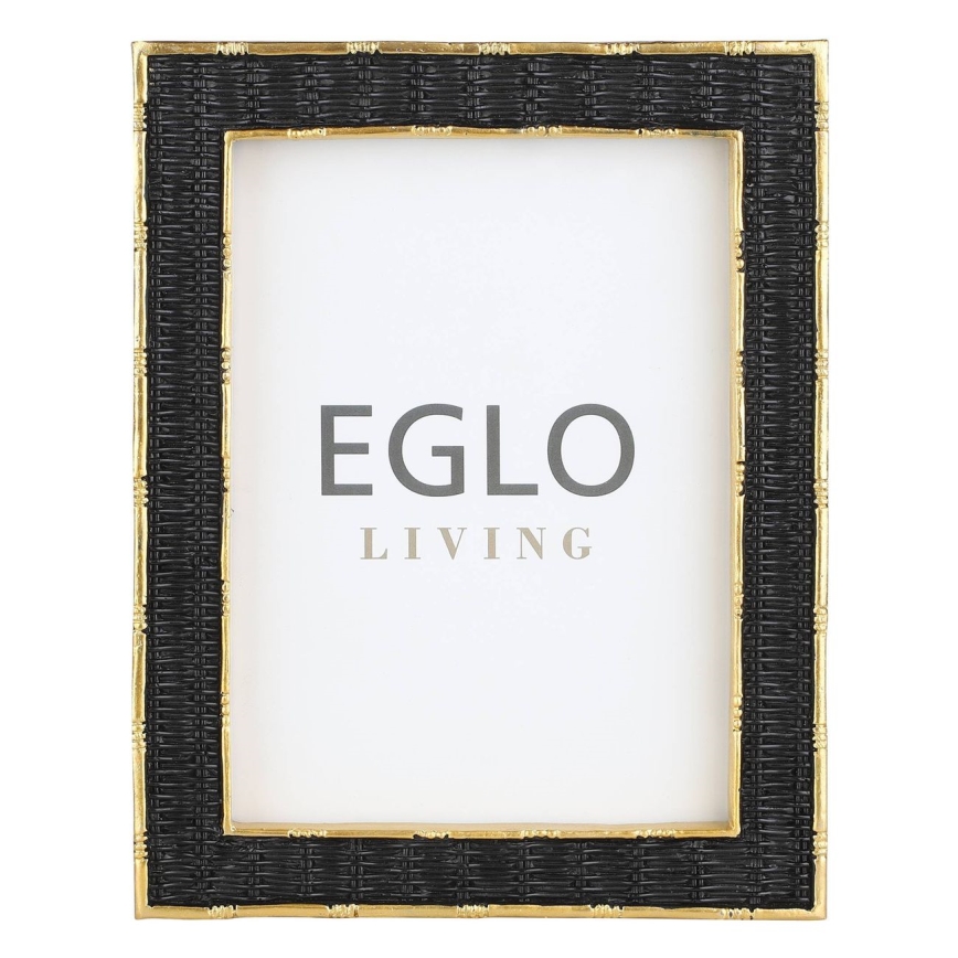 Eglo - Fotorāmis 13x18 cm melna/zelta