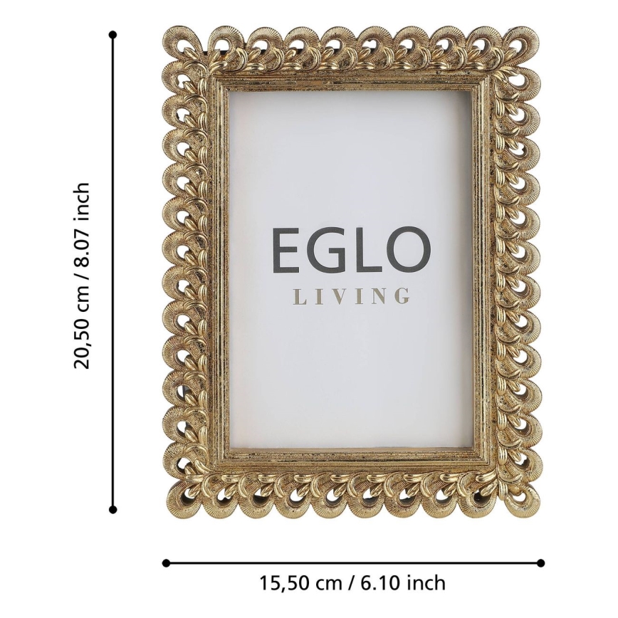 Eglo - Fotorāmis 10x15 cm zelta