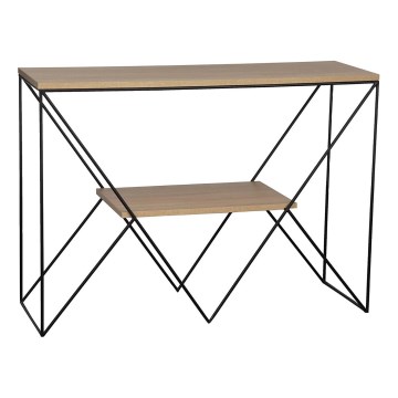 Eglo 424016 - Sānu galds OTAWARA 77x106 cm brūns/melns