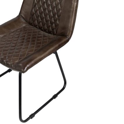 Eglo - Ēdamistabas krēsls 88x63 cm brūna