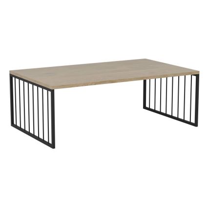 Eglo 424801 - Kafijas galdiņš AUKSIDE 53,5x100 cm brūns/melns