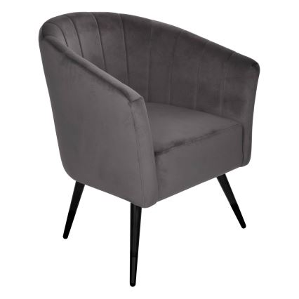 Eglo 424946 - Krēsls AMPAHA 78x70 cm pelēks