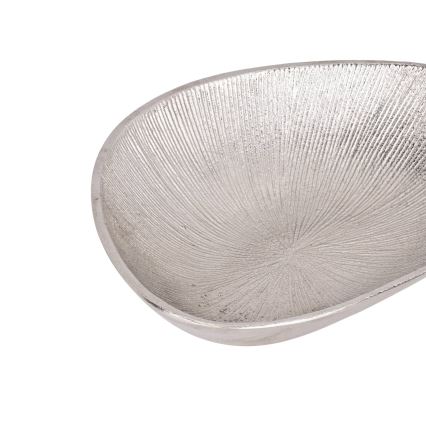 Eglo - Dekoratīva paplāte 17,5x24,5 cm sudraba