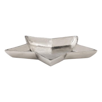 Eglo 427425 - Dekoratīvā paplāte AMBOLOSY 30x32 cm sudraba