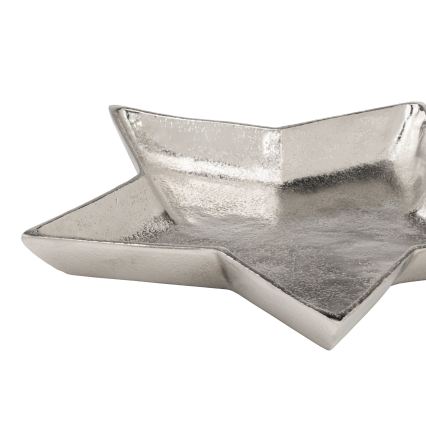 Eglo 427425 - Dekoratīvā paplāte AMBOLOSY 30x32 cm sudraba