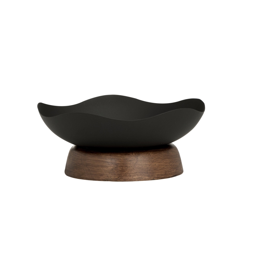 Eglo - Dekoratīva paplāte d. 14,5 cm melna
