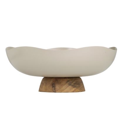 Eglo - Dekoratīva paplāte d. 25 cm bēša