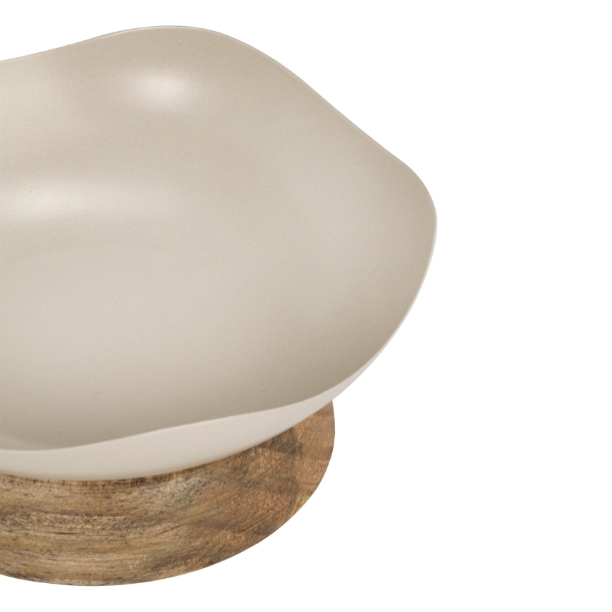 Eglo - Dekoratīva paplāte d. 14,5 cm bēša