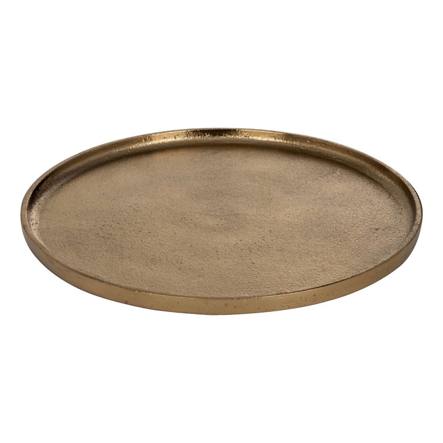 Eglo 427596 - Dekoratīva paplāte FORLEYET Ø 25 cm, zeltā krāsā