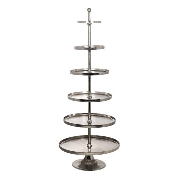 Eglo 427652 - Servēšanas statīvs BABIRIK 206x79 cm sudraba krāsā