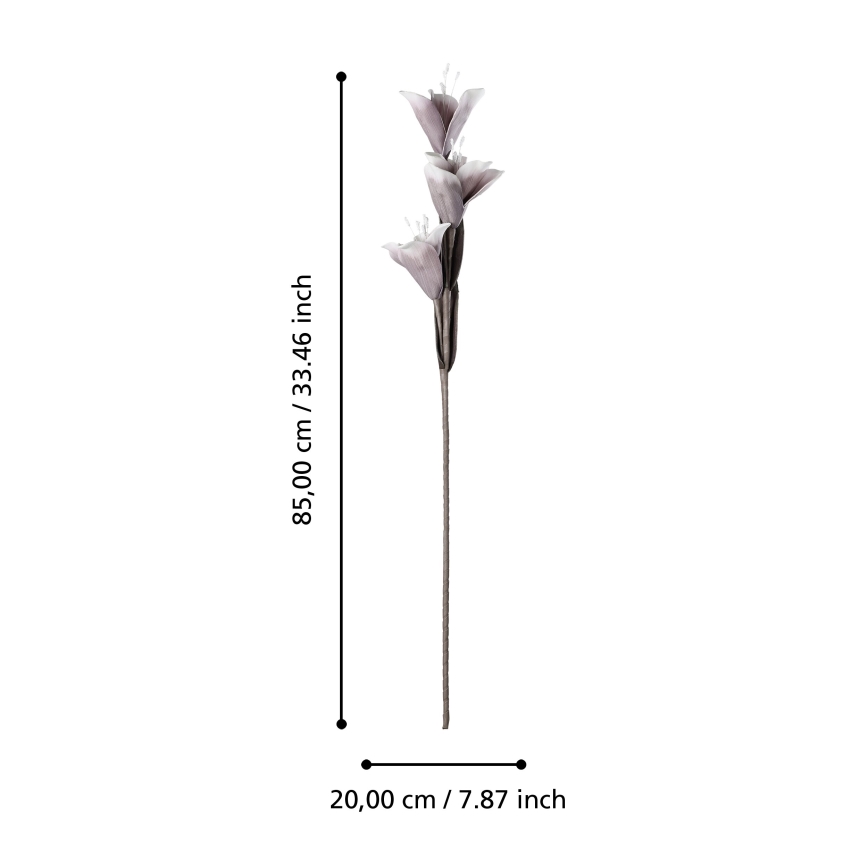 Eglo - Mākslīgā puķe 85 cm violeta