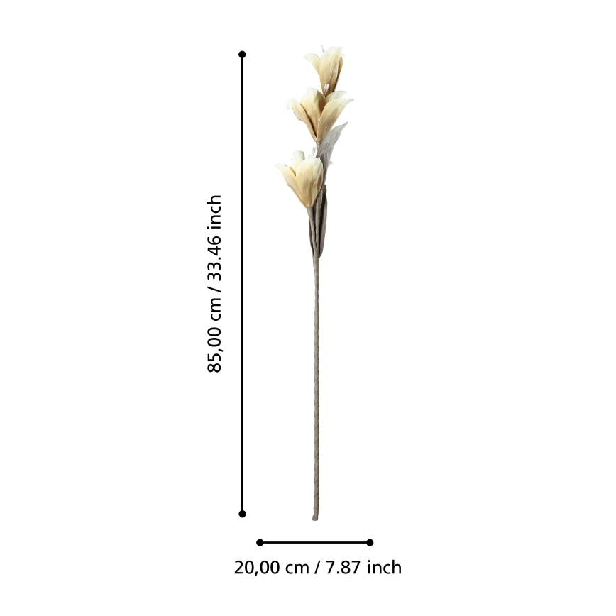 Eglo - Mākslīgā puķe 85 cm dzeltena