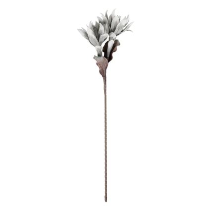 Eglo - Mākslīgā puķe 90 cm pelēka