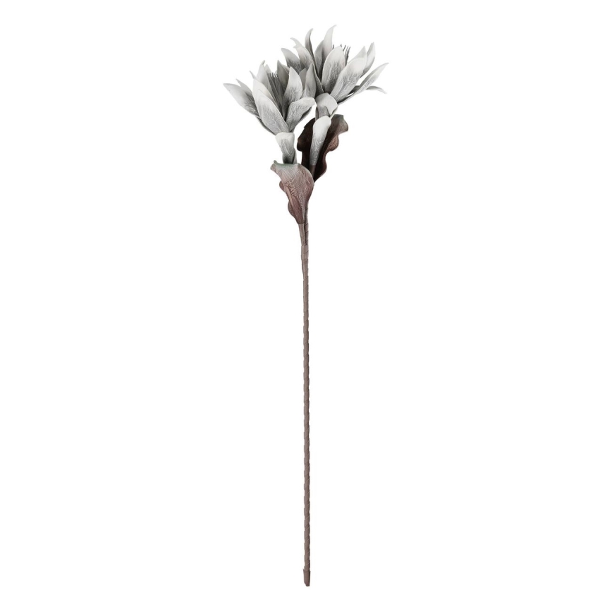 Eglo - Mākslīgā puķe 90 cm pelēka
