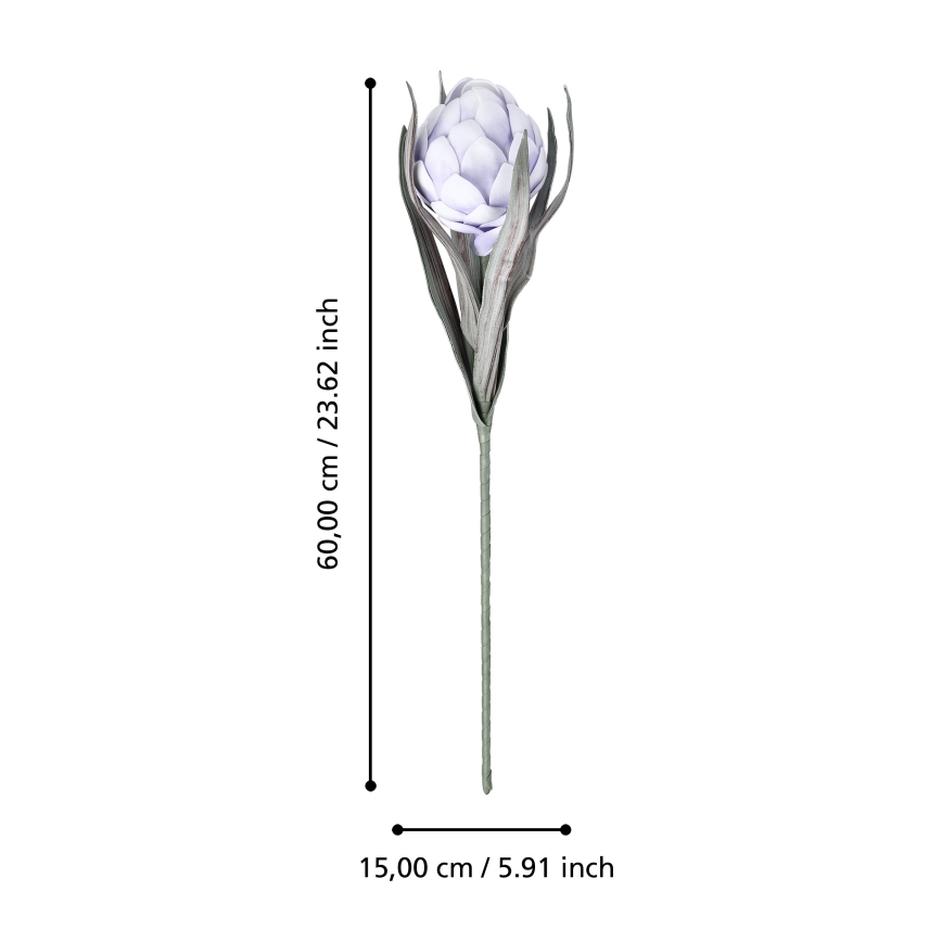 Eglo - Mākslīgā puķe 60 cm violeta