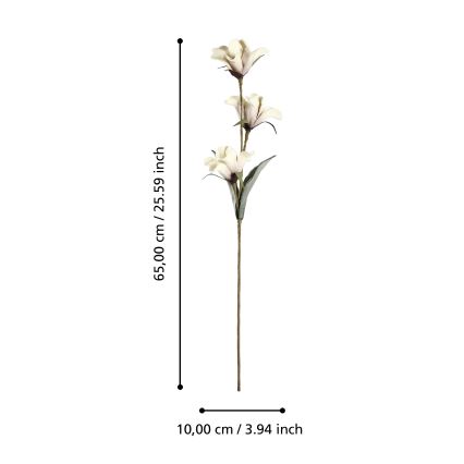 Eglo - Mākslīgā puķe 65 cm bēša