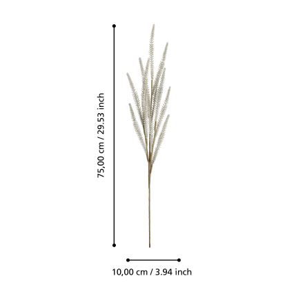 Eglo - Mākslīgā puķe 75 cm zelta