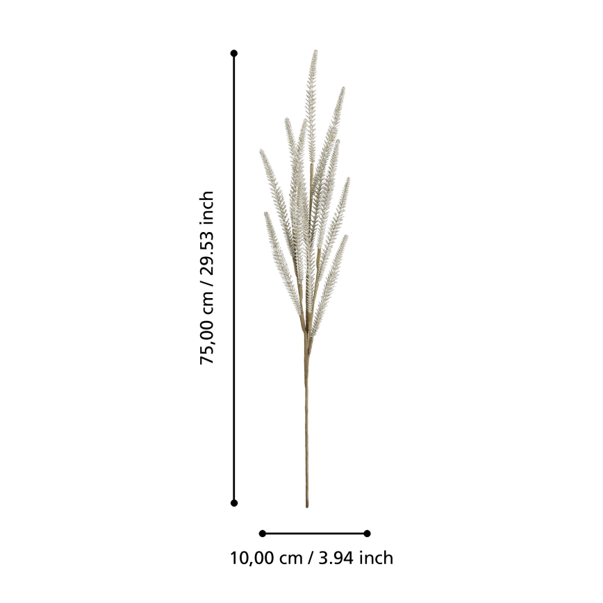 Eglo - Mākslīgā puķe 75 cm zelta