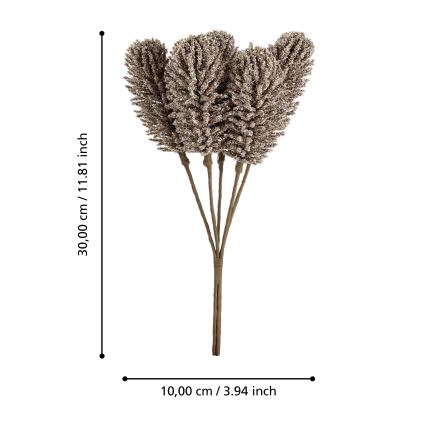 Eglo - Mākslīgā puķe 30 cm bēša