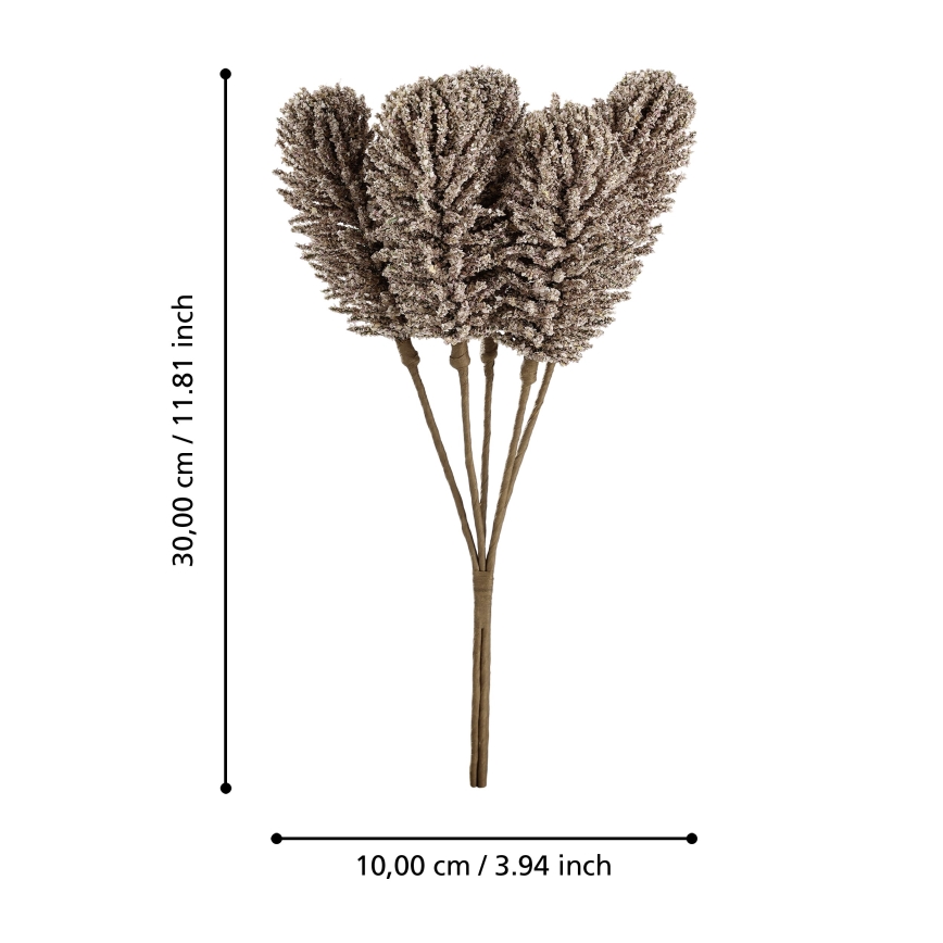 Eglo - Mākslīgā puķe 30 cm bēša