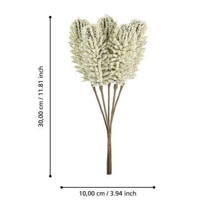 Eglo - Mākslīgā puķe 30 cm dzeltena