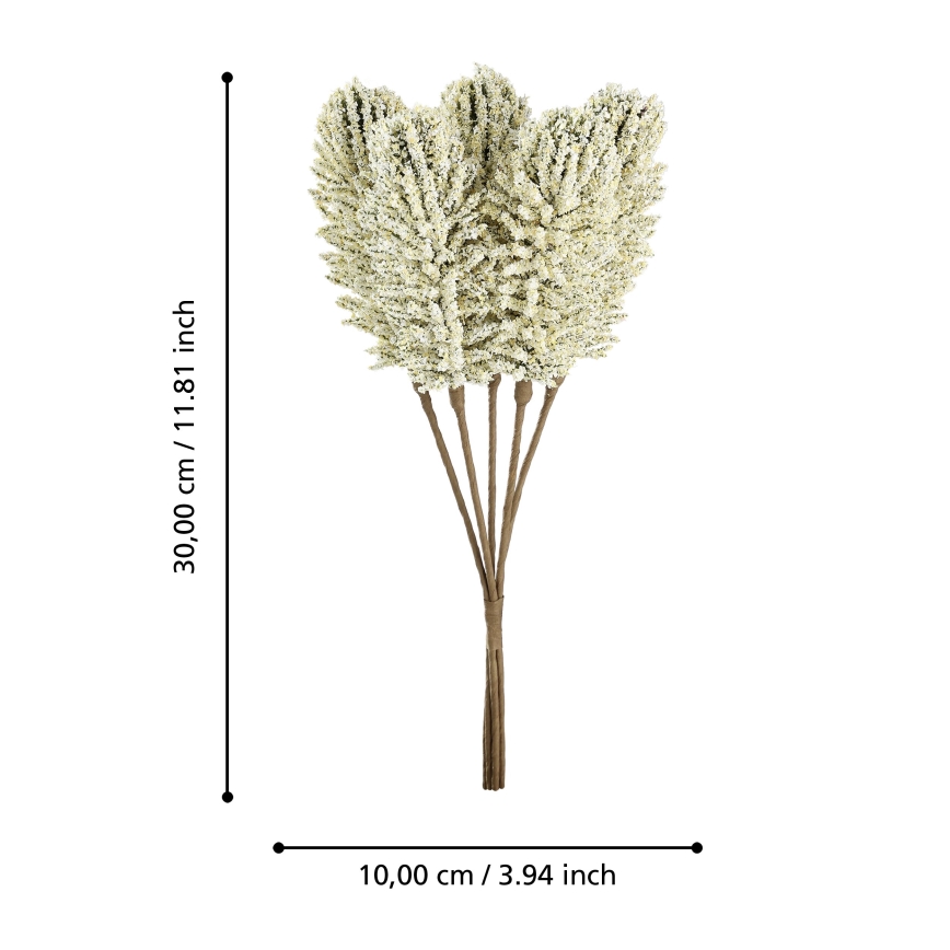 Eglo - Mākslīgā puķe 30 cm dzeltena