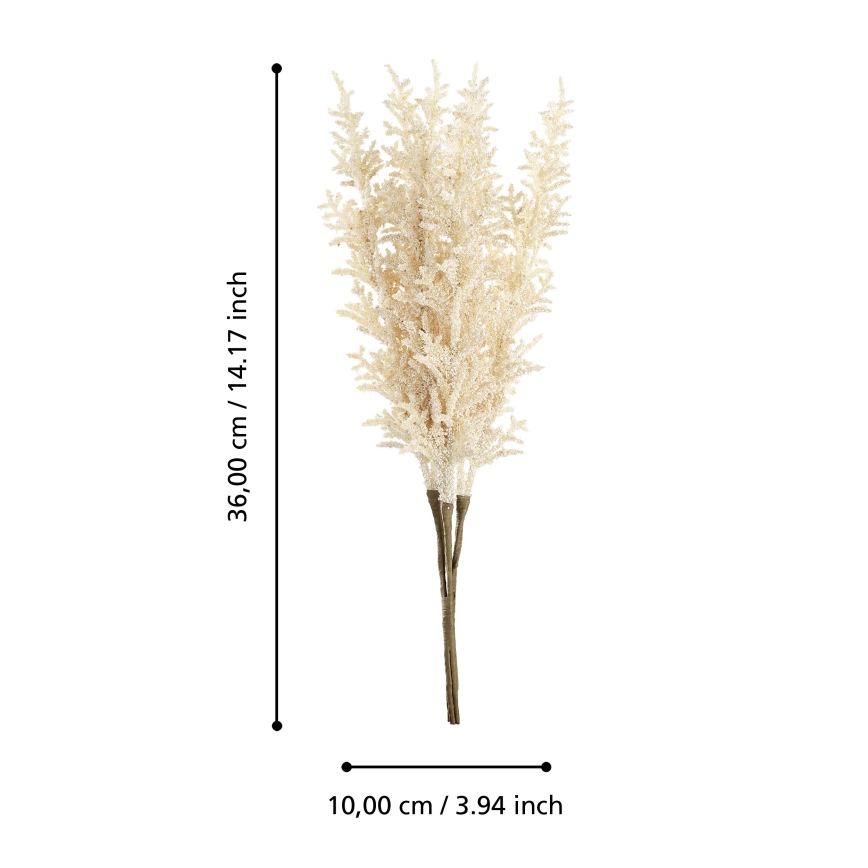 Eglo - Mākslīgā puķe 36 cm dzeltena