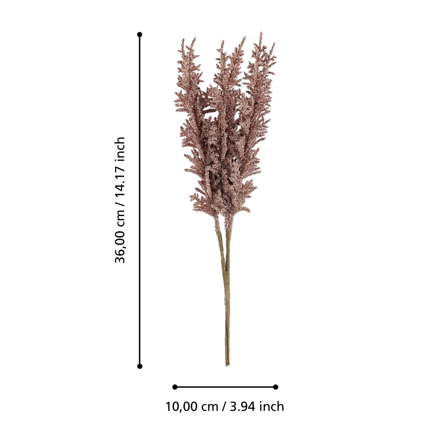 Eglo - Mākslīgā puķe 36 cm sarkana