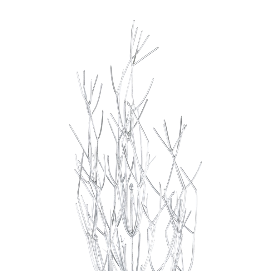 Eglo - Mākslīgā puķe 87,5 cm sudraba
