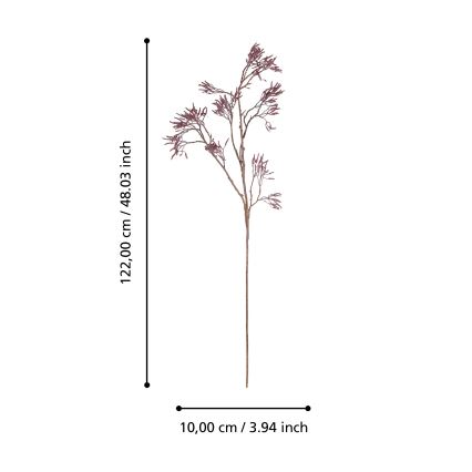 Eglo - Mākslīgā puķe 122 cm violeta