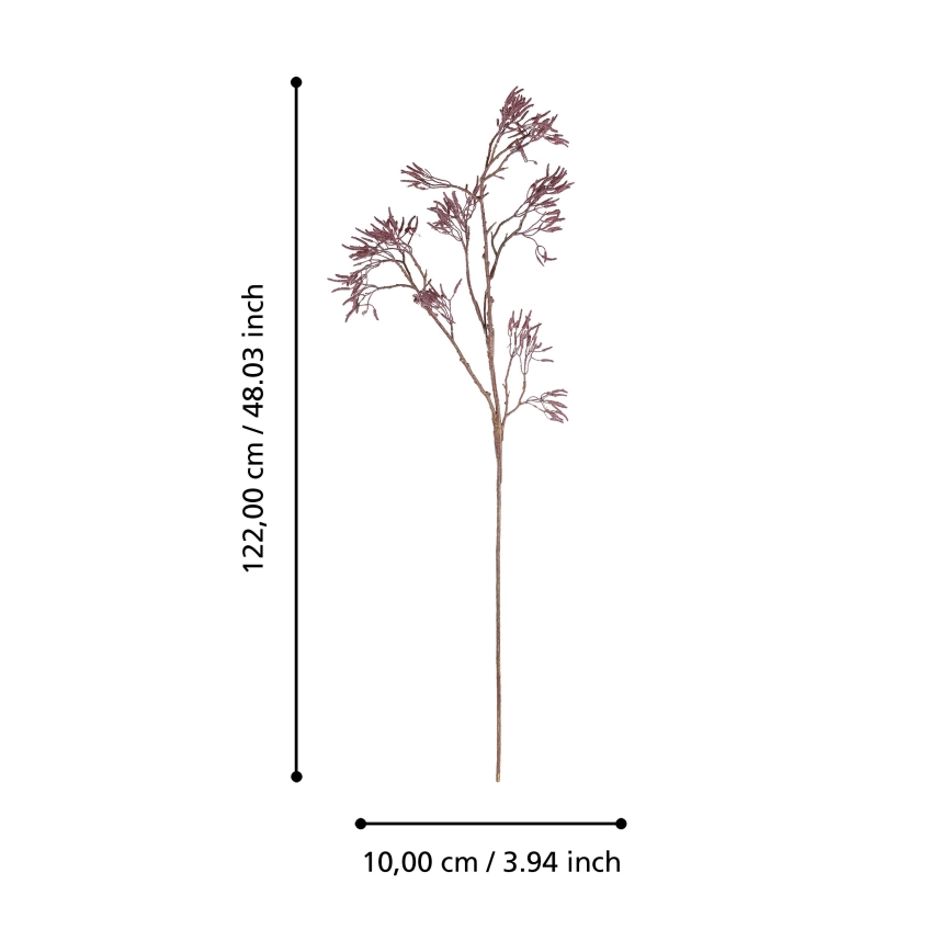 Eglo - Mākslīgā puķe 122 cm violeta