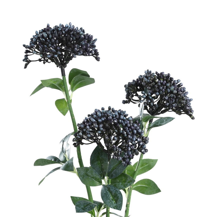 Eglo - Mākslīgā puķe 56 cm zila/zaļa