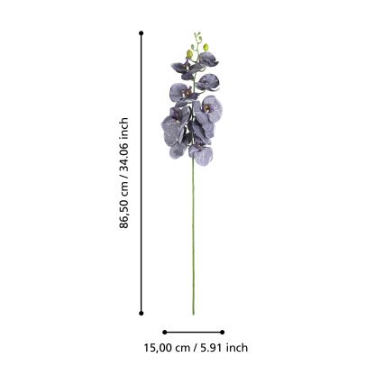 Eglo - Mākslīgā puķe 86,5 cm violeta