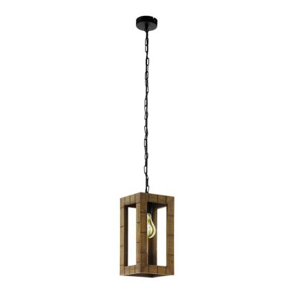 Eglo 43105 - Lustra ar ķēdi TAKHIRA 1xE27/60W/230V kļava